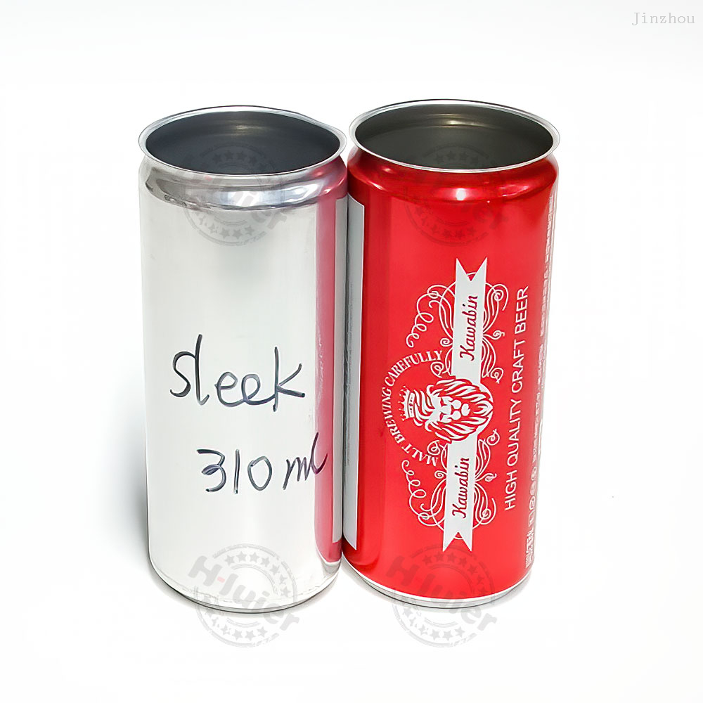 定製印刷光滑鋁罐