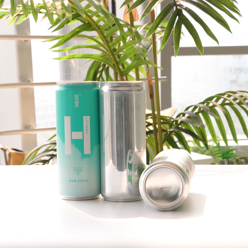 定制印刷空罐 250 毫升超薄铝制软能量饮料饮料罐