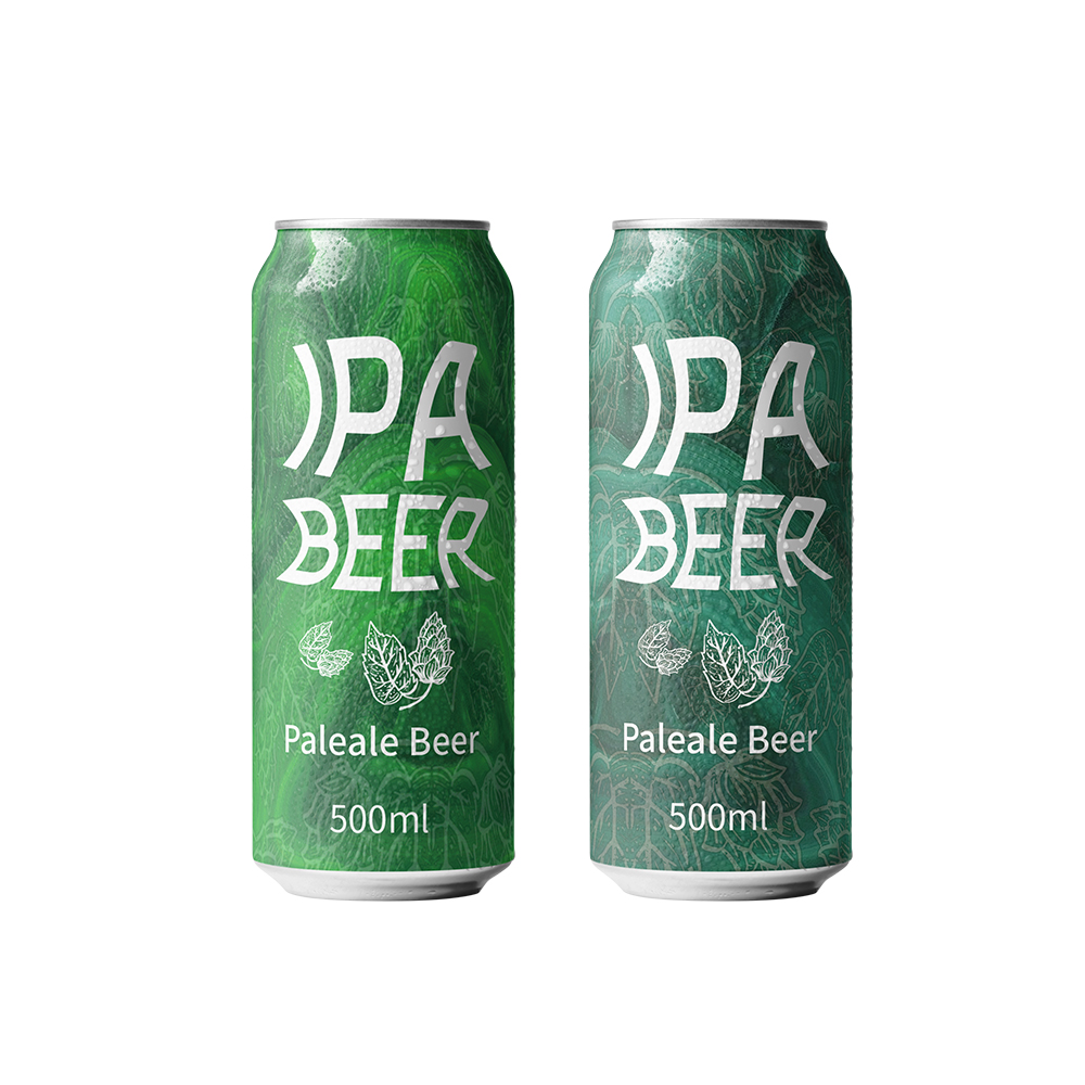 出口 OEM 5% 经典啤酒 330m 500ML 罐装自有品牌酒精饮料印度 Paleale IPA 啤酒厂特级拉格啤酒