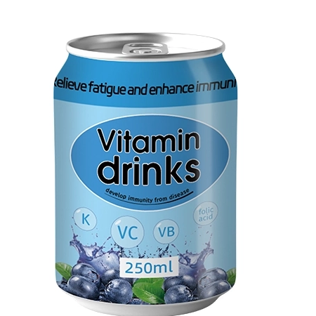  自定義250毫升粗短的空印刷鋁能量飲料包罐 