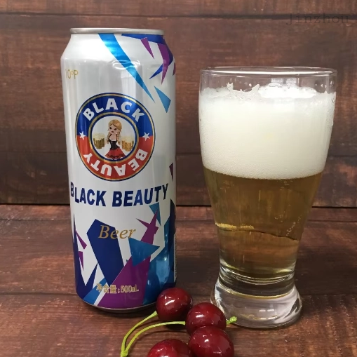 啤酒廠啤酒製造商 OEM 中國酒精啤酒飲料精釀淡啤酒 500 毫升成人罐裝啤酒品牌 