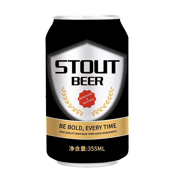 中國烈性啤酒500毫升罐裝高酒精黑啤酒 