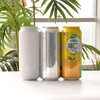 批发 500 毫升能量软饮料果汁饮料啤酒定制印刷铝罐