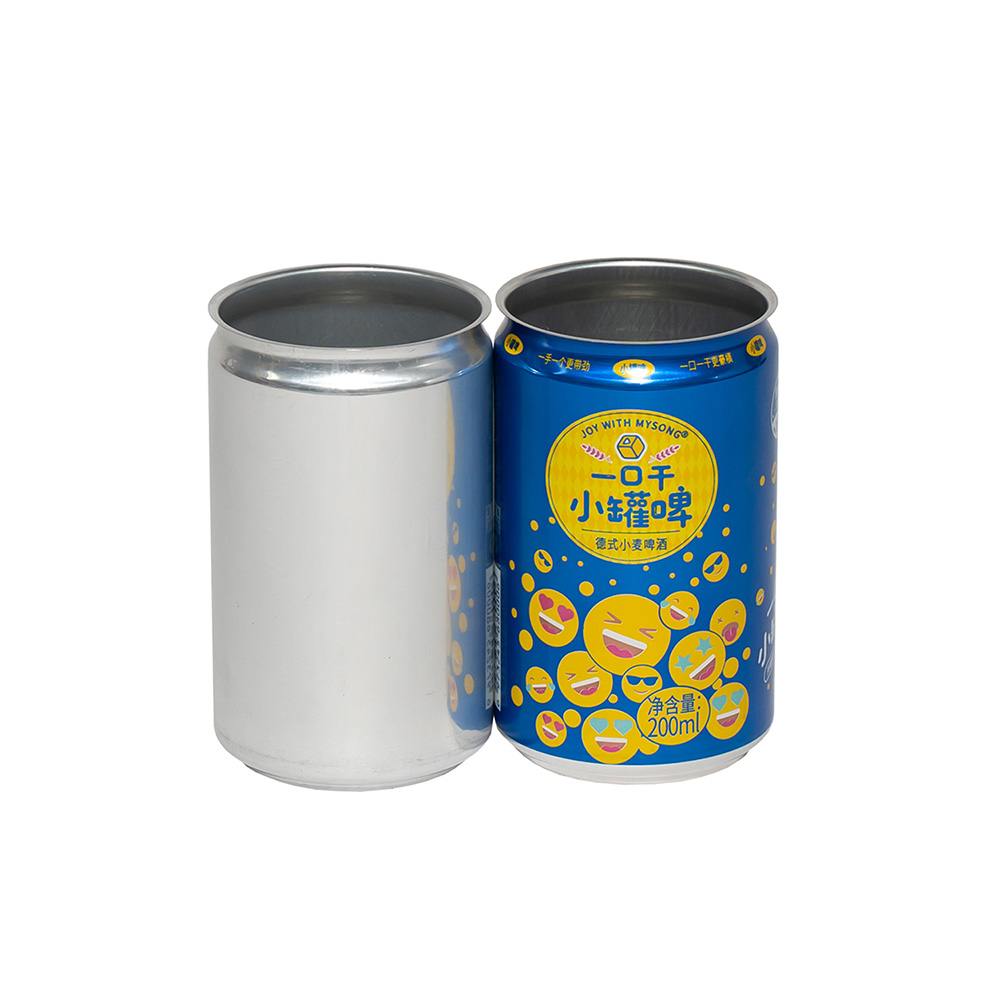 时尚 200 毫升耐用铝罐容量便携式饮料罐