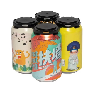 定制 4 件装塑料 Hdpe 啤酒罐手柄