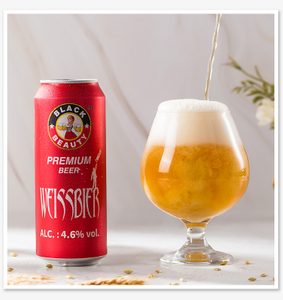 工廠 OEM 定製罐裝 4.6%vol 酒精飲料精釀小麥啤酒