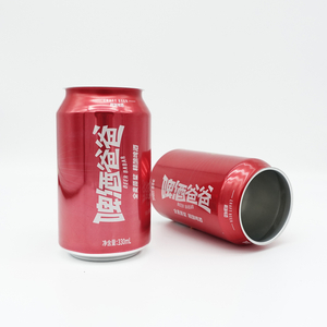 Shtrirja e kanaçeve të aluminit Standard i shtypur Standard 330ml Pije