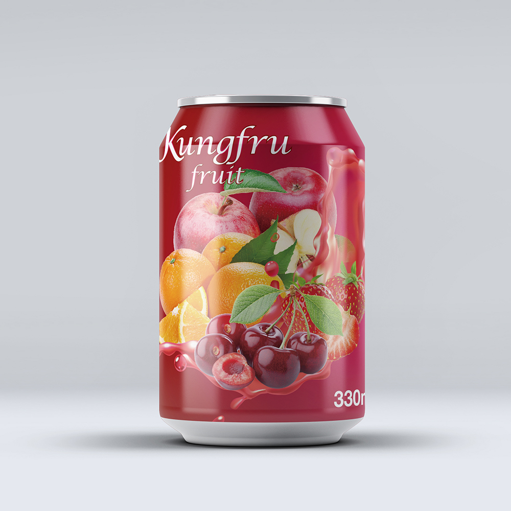  OEM 混合器天然果味真正新鮮碳酸起泡軟飲料罐裝