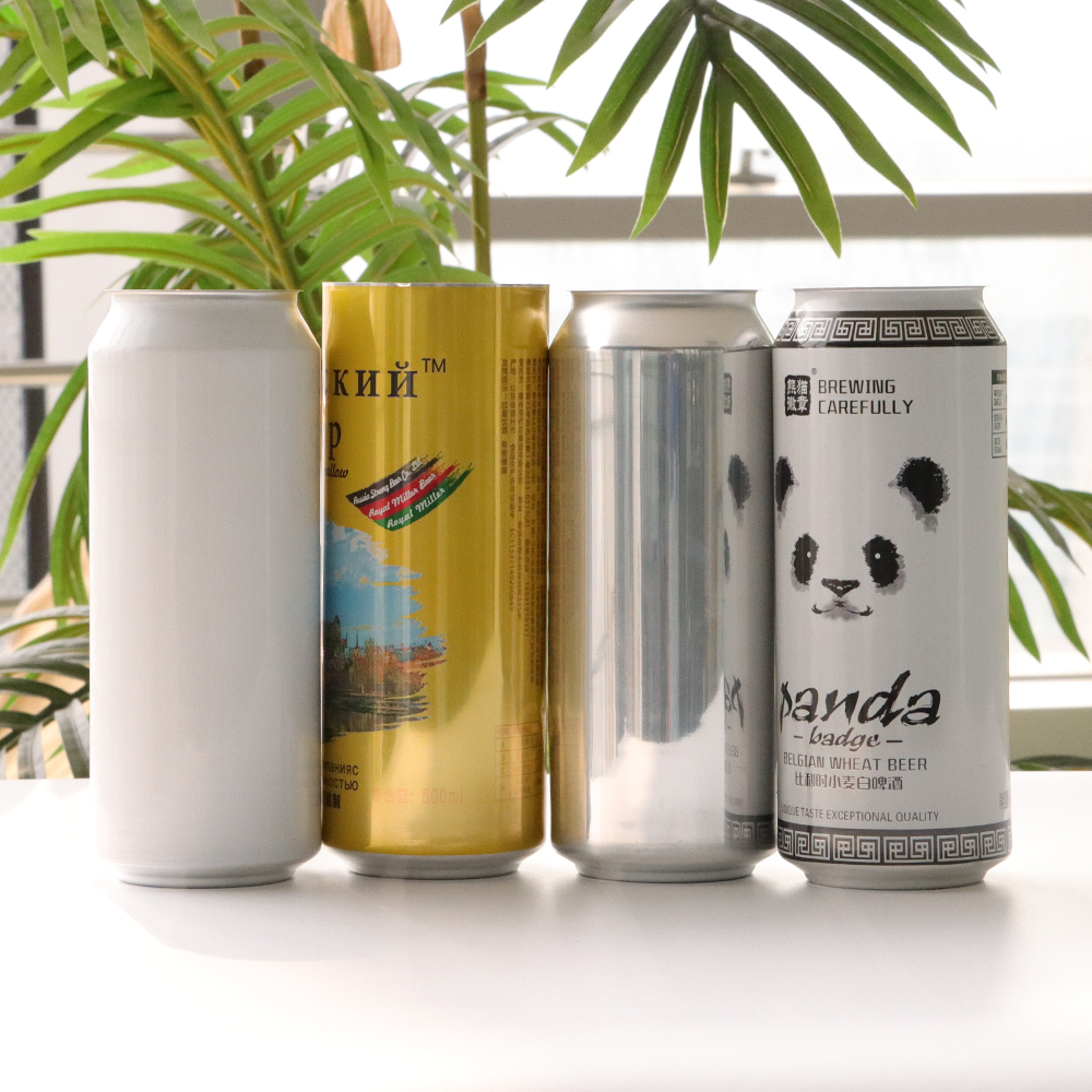 批发 500 毫升能量软饮料果汁饮料啤酒定制印刷铝罐