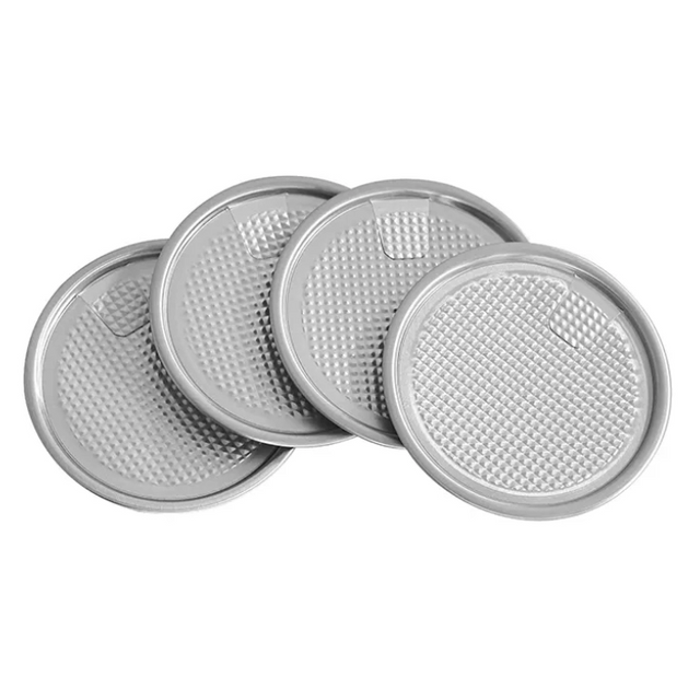 批發可撕式金銀易開特殊鋁箔蓋 