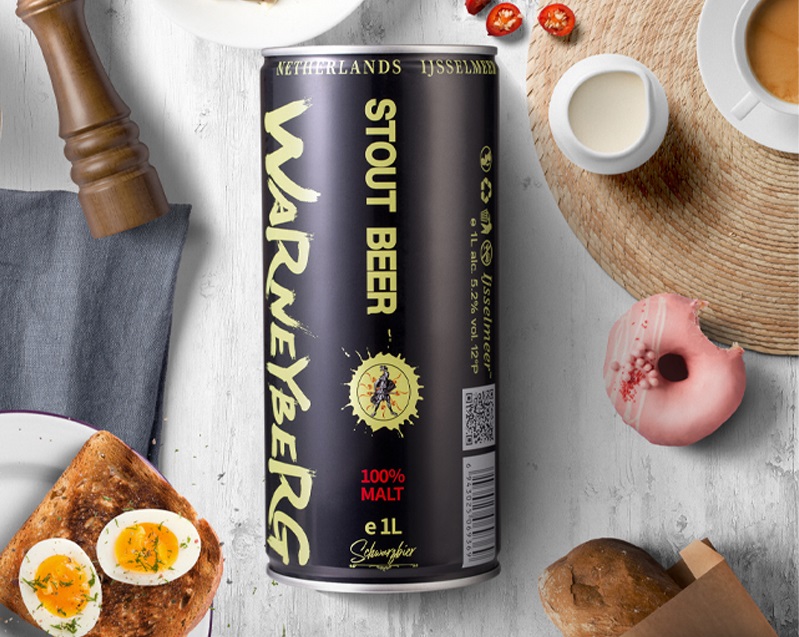  定制 330ml 500ml 罐裝 2-8% 酒精飲料啤酒廠黑啤酒