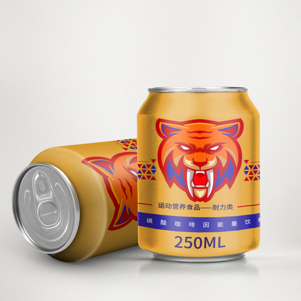 可定制徽標印刷 330 毫升標準空鋁製飲料啤酒能量飲料罐