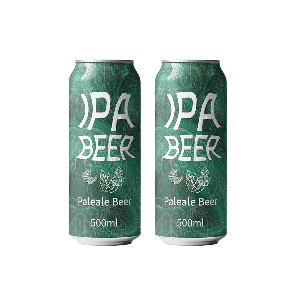 出口 OEM 5% 经典啤酒 330m 500ML 罐装自有品牌酒精饮料印度 Paleale IPA 啤酒厂特级拉格啤酒